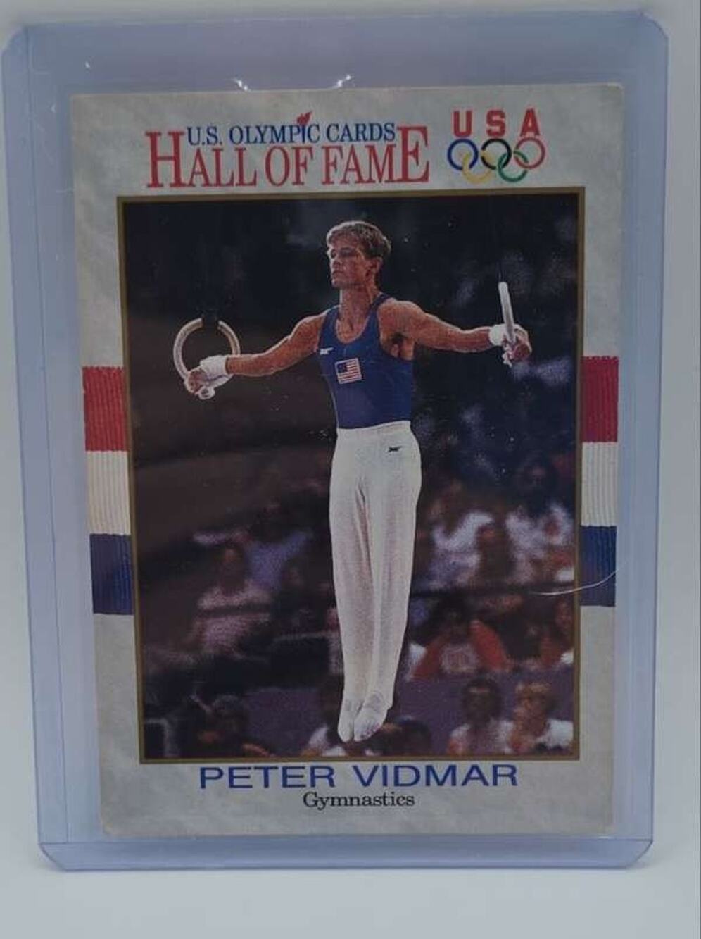 1991 Impel U.S. Olympic Hall of Fame #84 Peter Vidmar Card